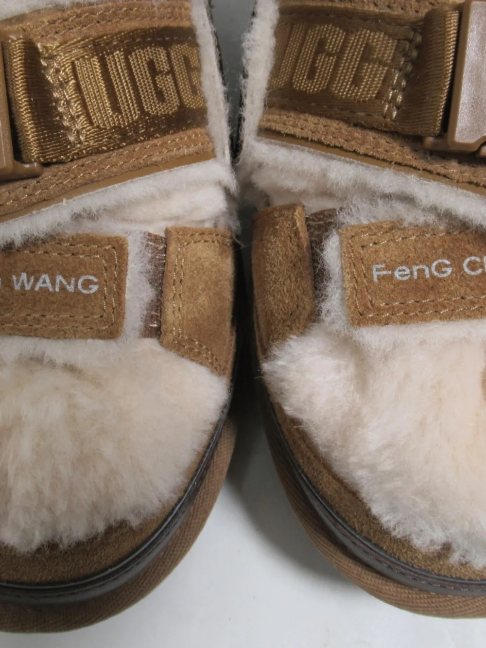 Ugg x Feng Chen Wang Women's Sandal Chestnut Brown Ugg S/N 1125206 Size 8 USA
